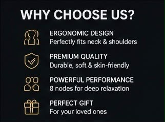 Relax Station™ 4D Shiatsu Neck & Shoulder Massager